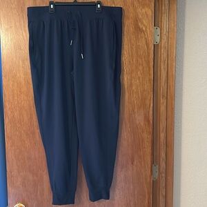 Navy Joggers. Size XL 16-18.